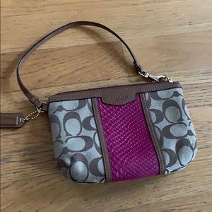 Coach Wristlet